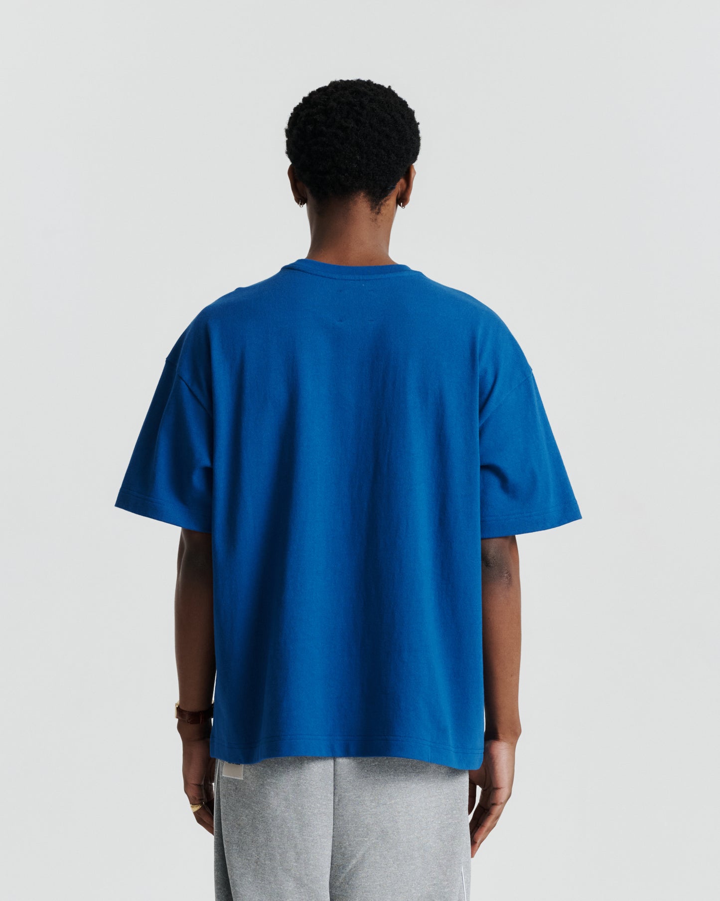 Written Tee - Blue