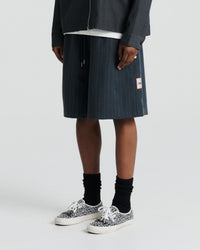 Relax Short - Navy Pinstripe
