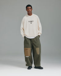 Distressed Crown Knit - Cream