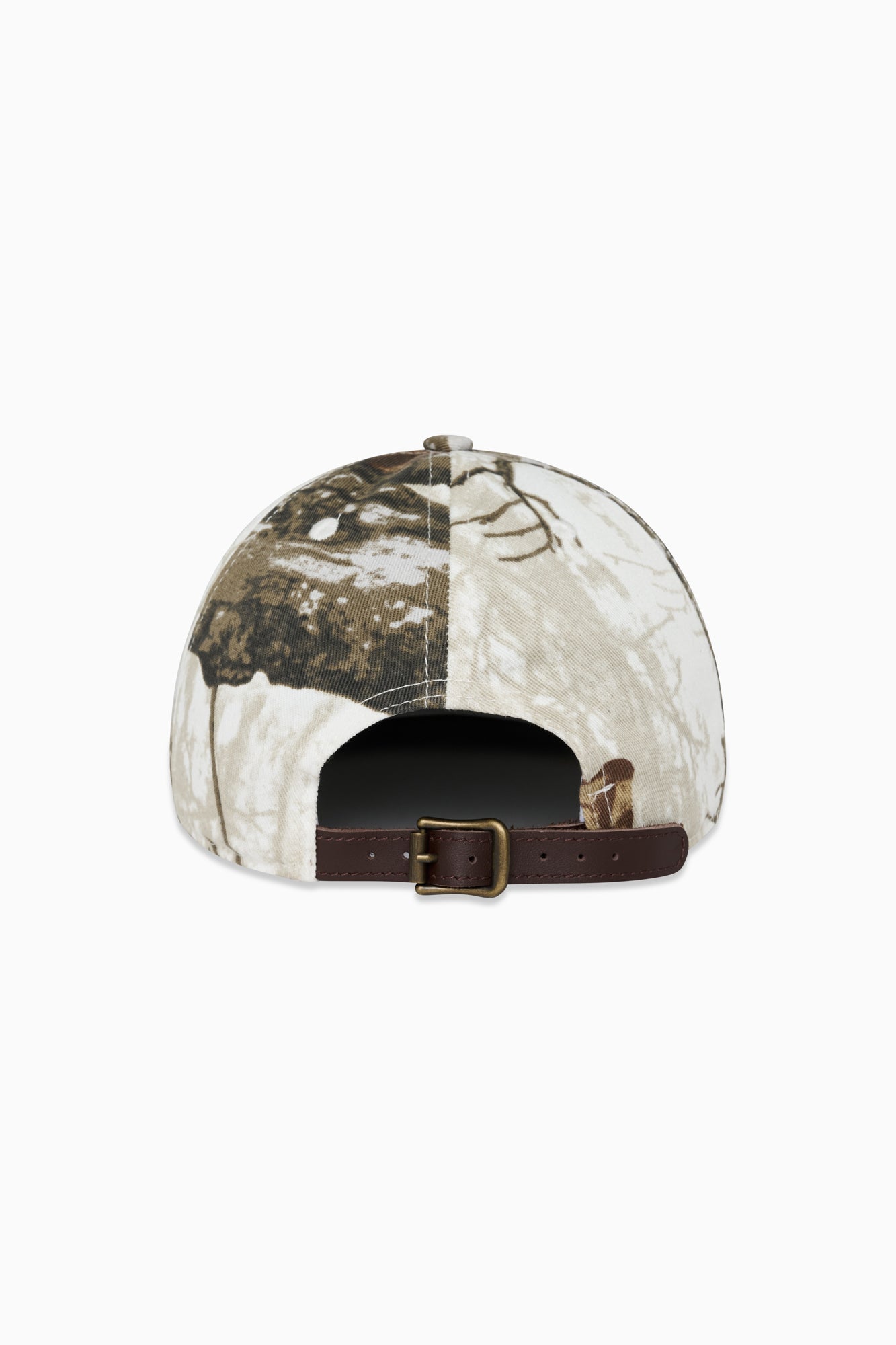 Leather Mono Cap - Light Leaf