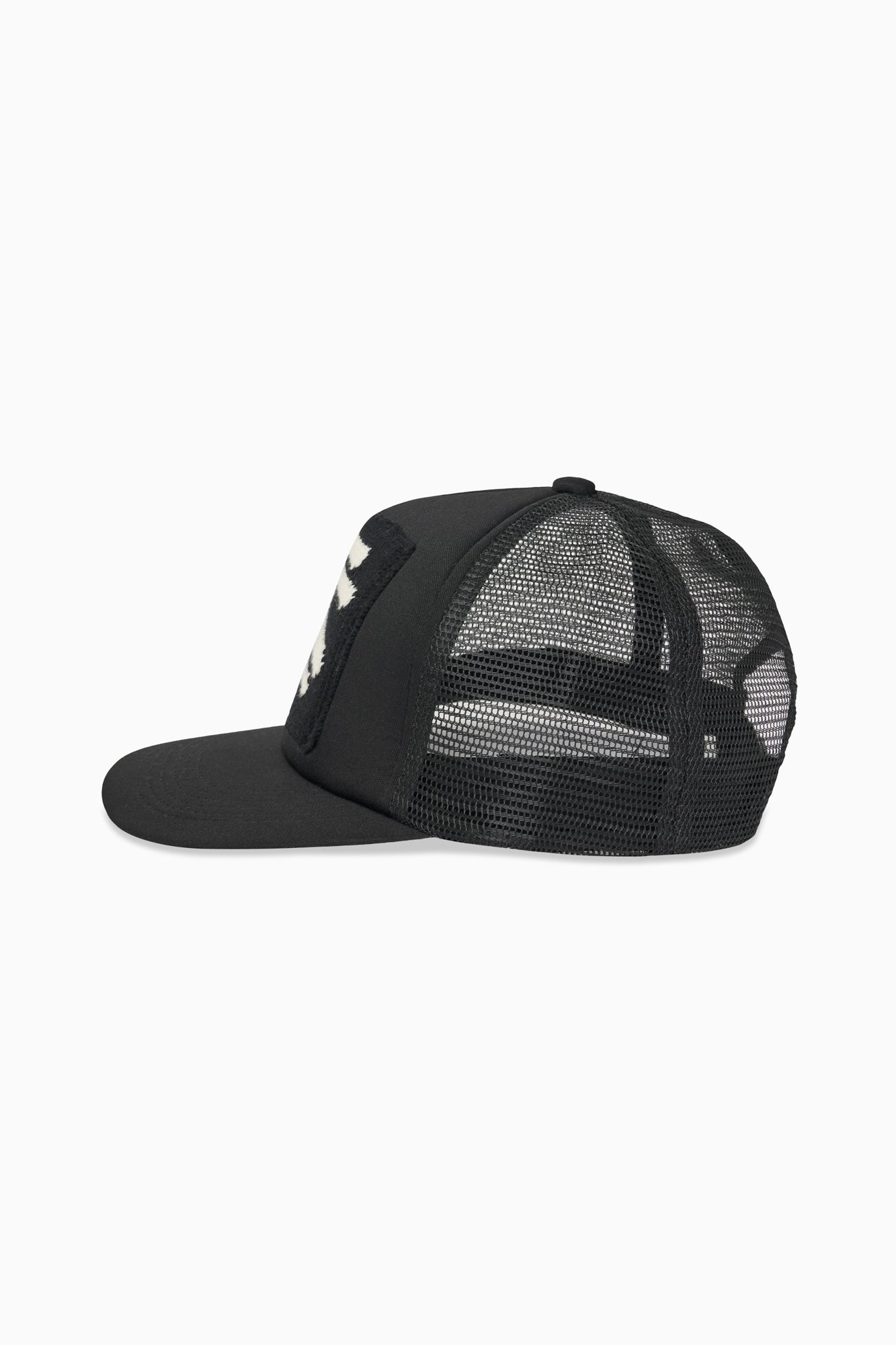 Intarsia Trucker - Black