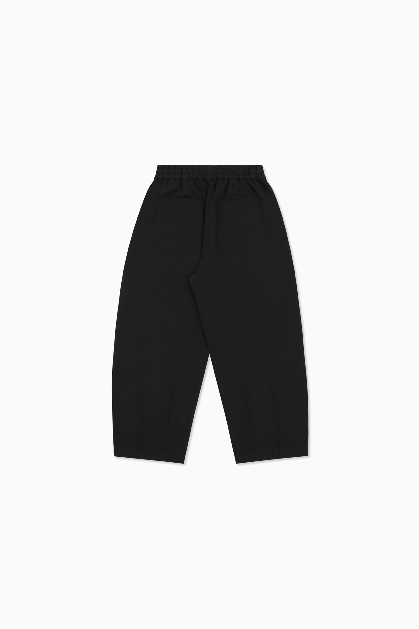 Cotton/Linen Easy Pant - Black