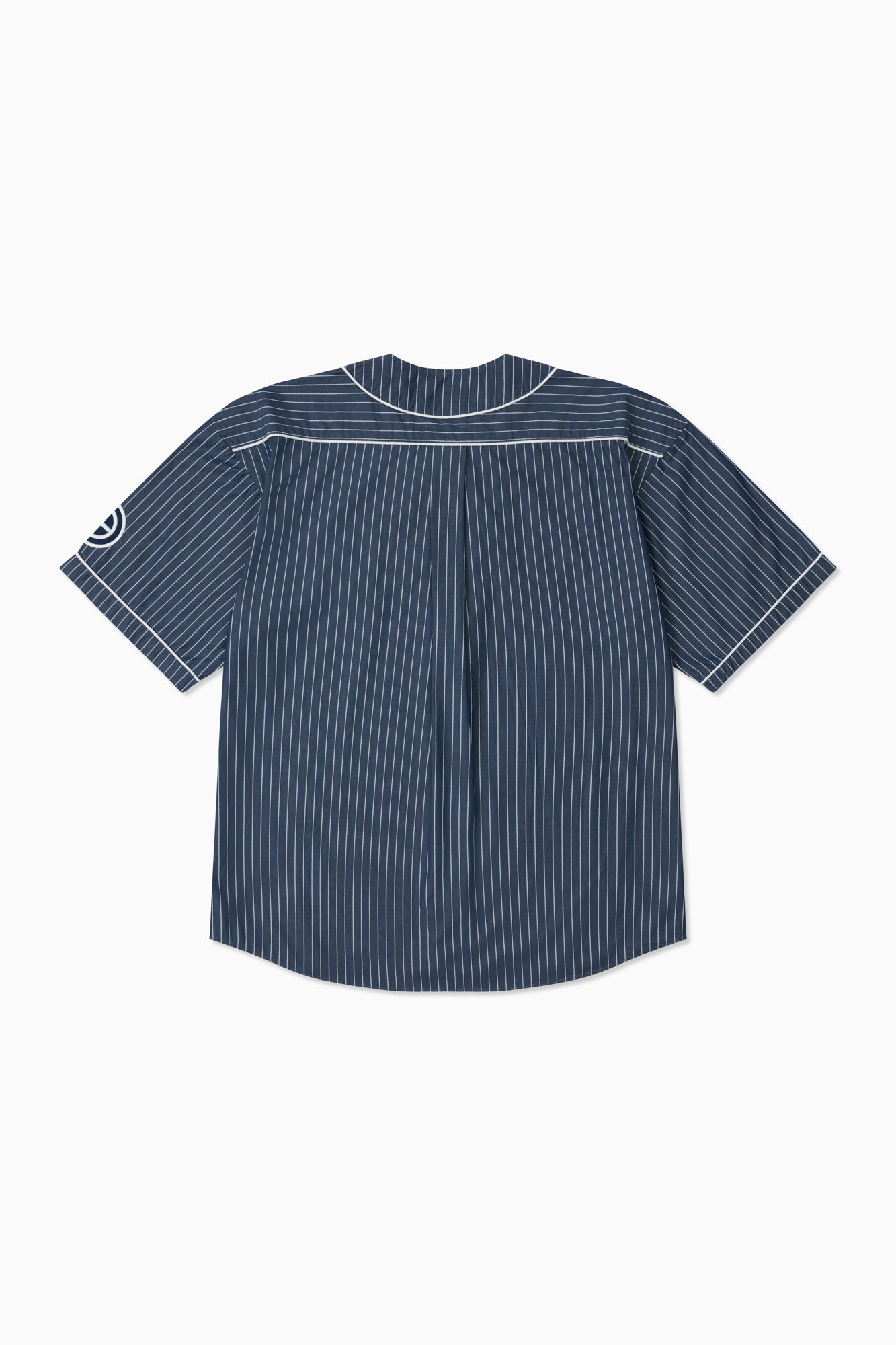 Baseman Shirt - Navy Stripe