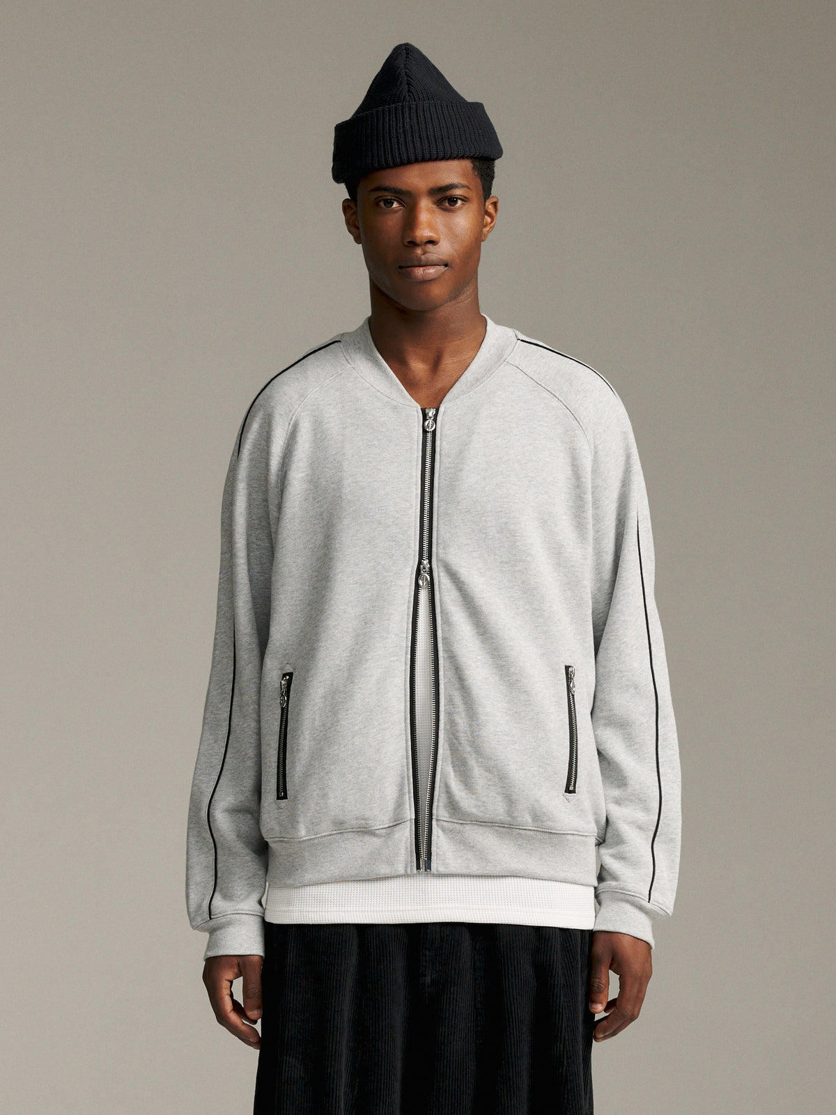 CT Track Jacket - Grey Marle