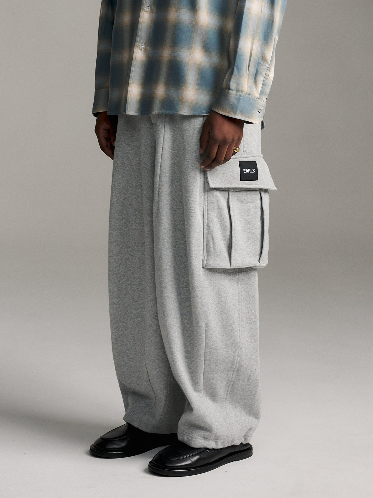 Cargo Relax Pant - Grey Marle