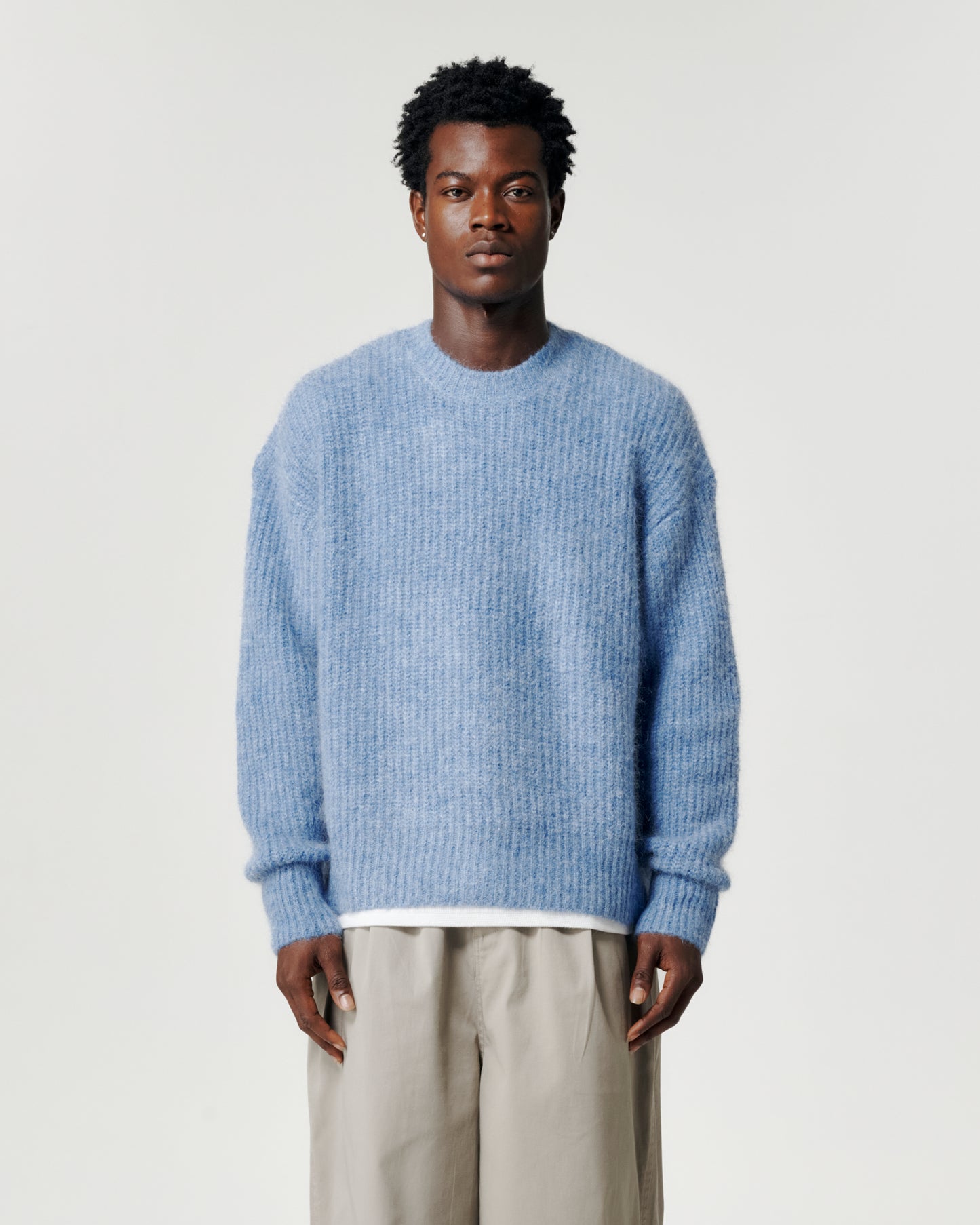 Mohair Knit Crew - Coolroom