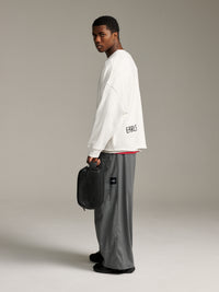 Raw Edge Crew - White