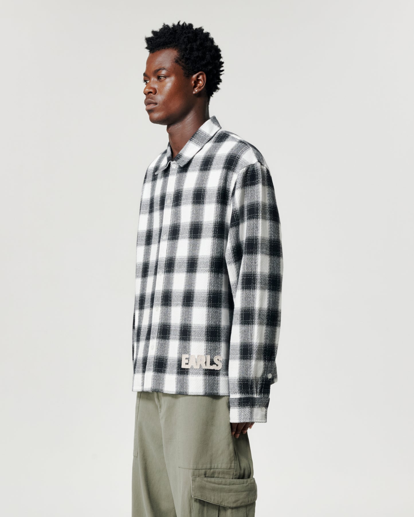 Plaid Overshirt - Phantom Check