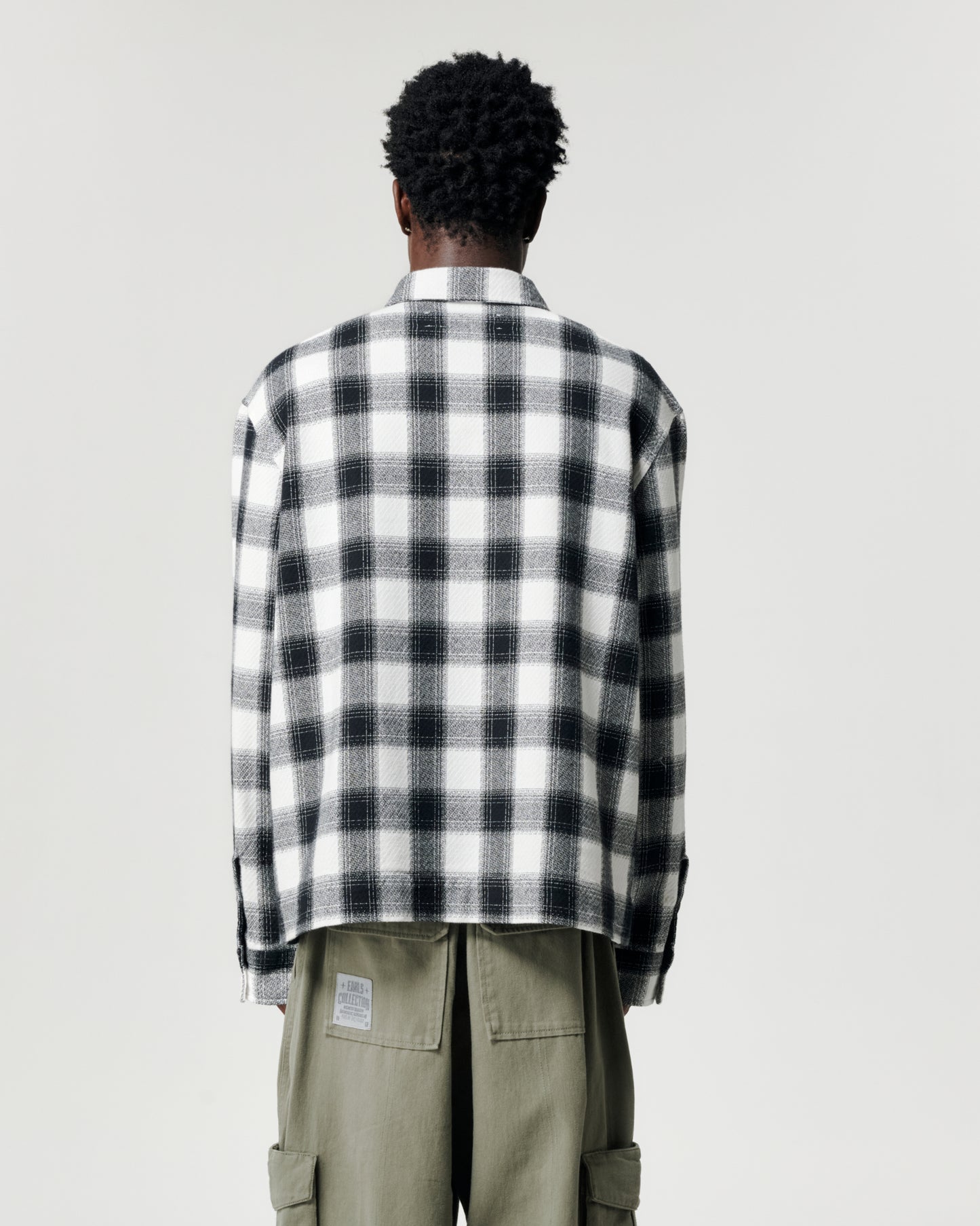 Plaid Overshirt - Phantom Check