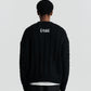 Monogram Crew - Black
