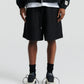 Relax Short - Black Pinstripe