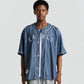 Baseman Shirt - Navy Stripe