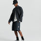 Relax Short - Navy Pinstripe