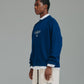 Distressed Crown Knit - Navy