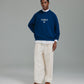 Distressed Crown Knit - Navy