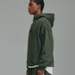 Thick Stitch Hood - Khaki/Black