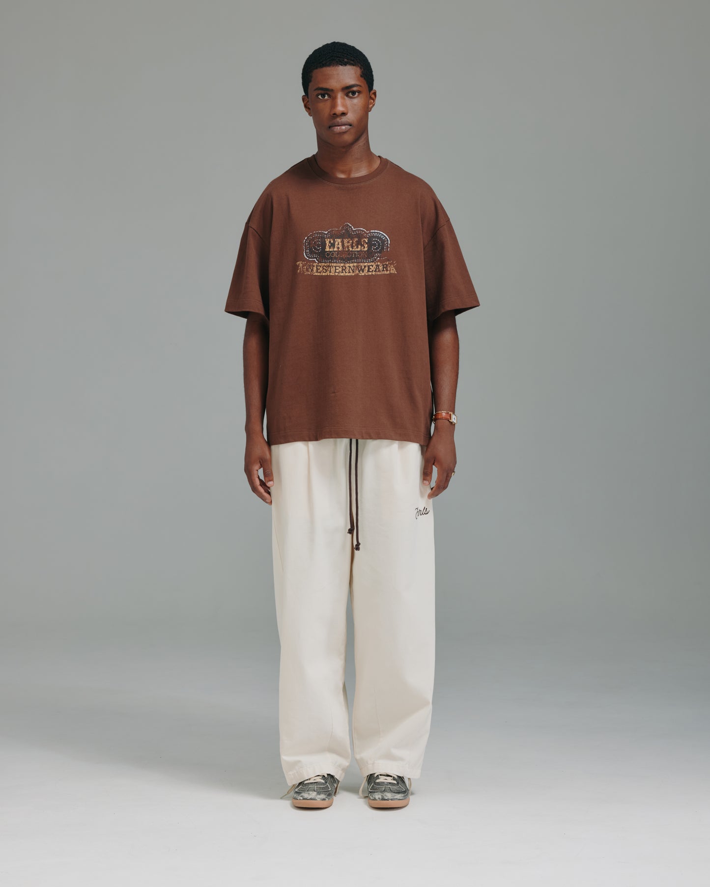Westernwear Tee - Brown