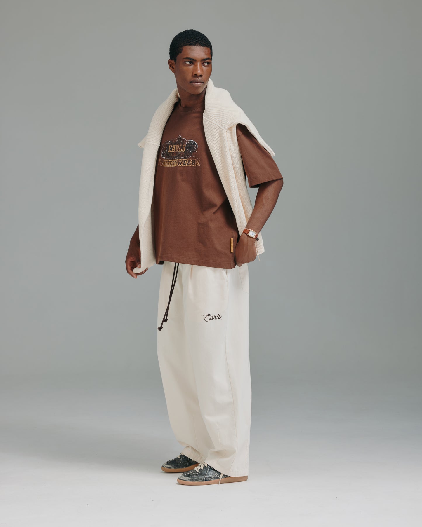Westernwear Tee - Brown