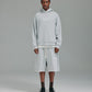 Thick Stitch Short - Grey/White