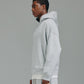 Thick Stitch Hood - Grey/White