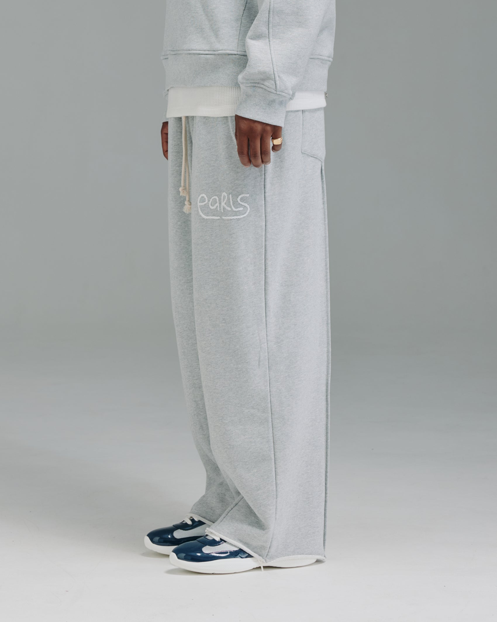 Thick Stitch Pant - Grey
