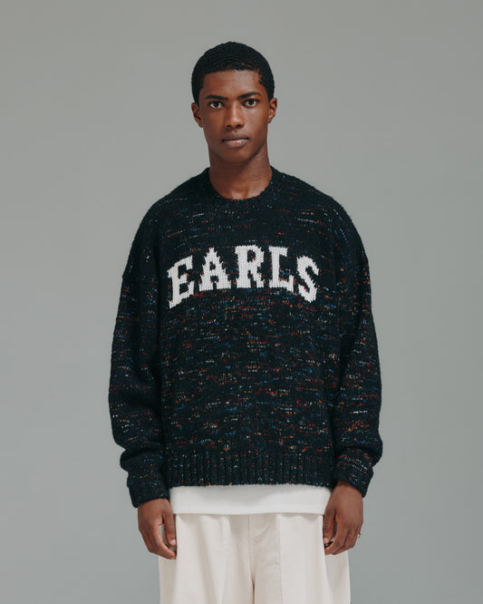 Oma Intarsia Knit - Black