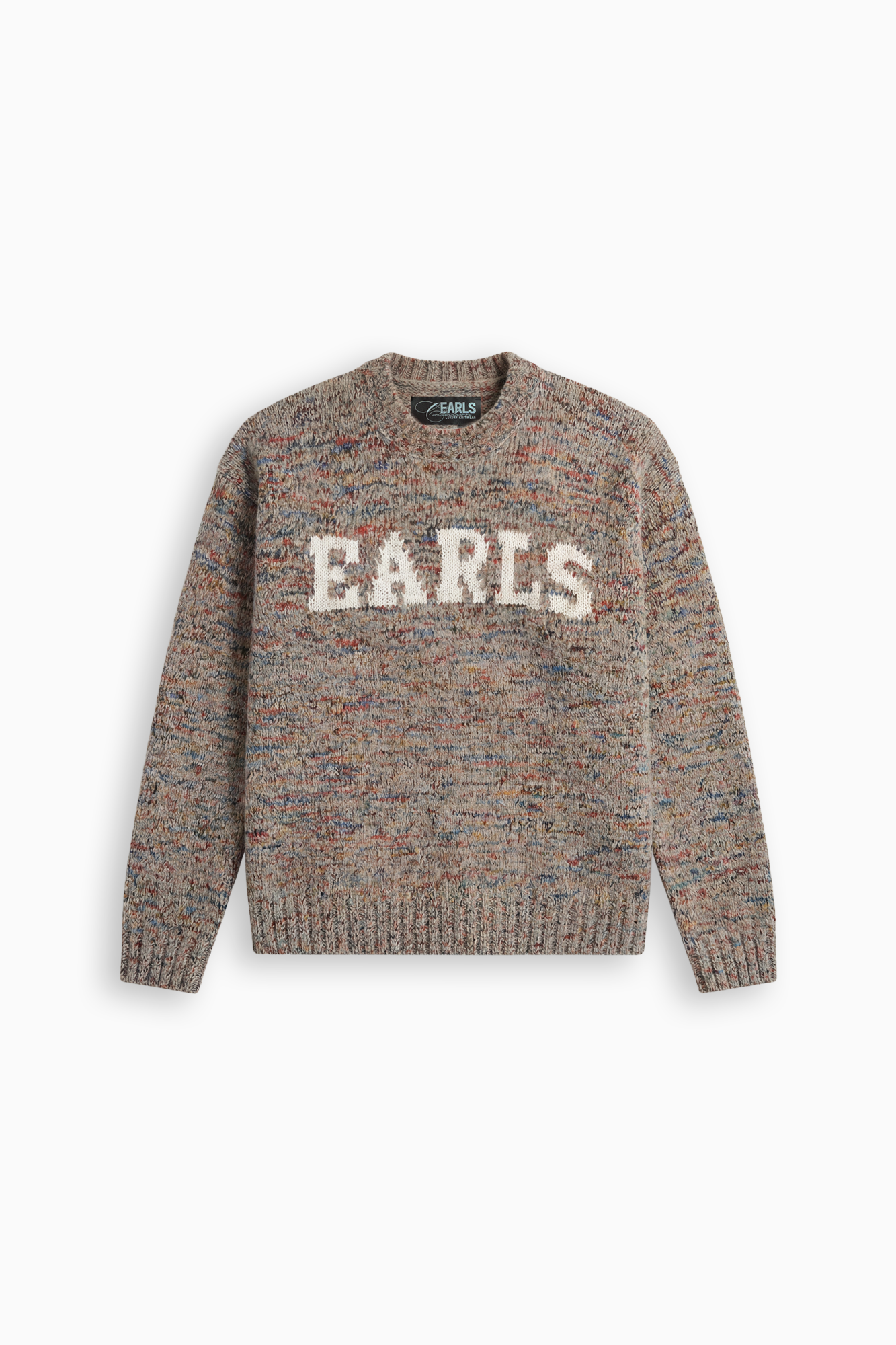 Oma Intarsia Knit - Oat