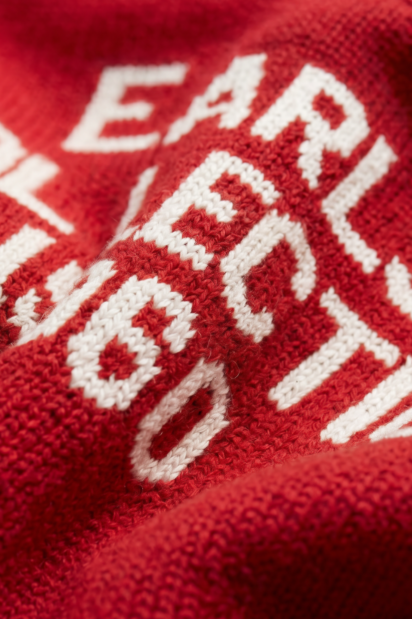 Association Knit - Brick/Cream