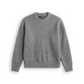Solid Mohair Knit - Grey Marle