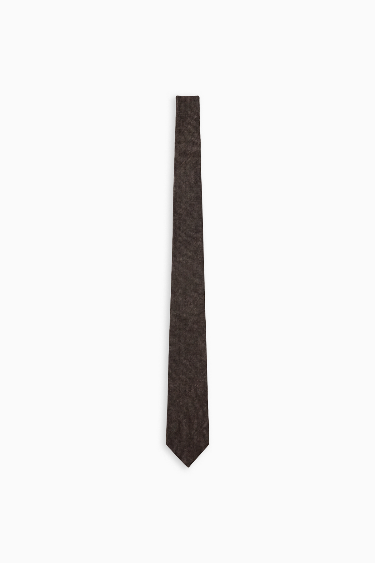 Woven Tie - Mahogany