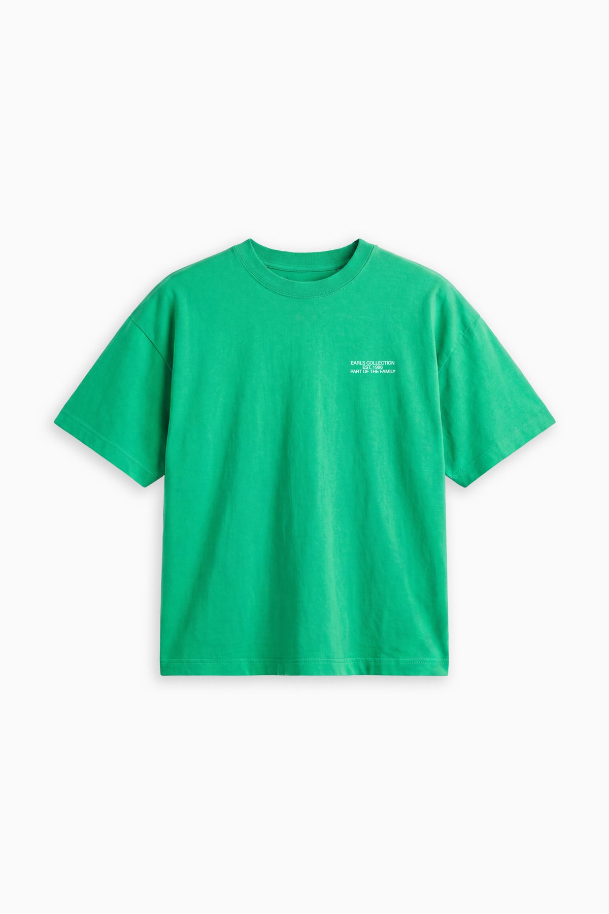 Inverted Tee - Bright Green