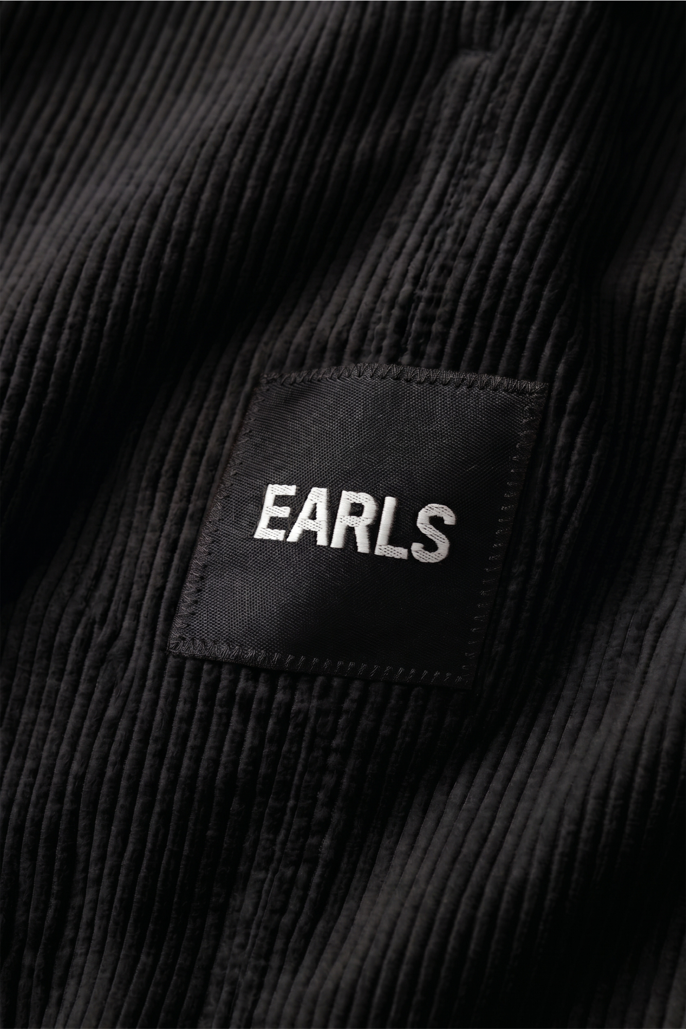 Relax Cord Pant - Black