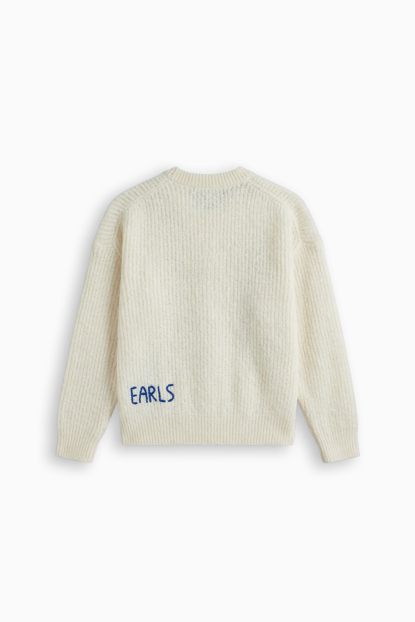 Solid Mohair Knit - Off White