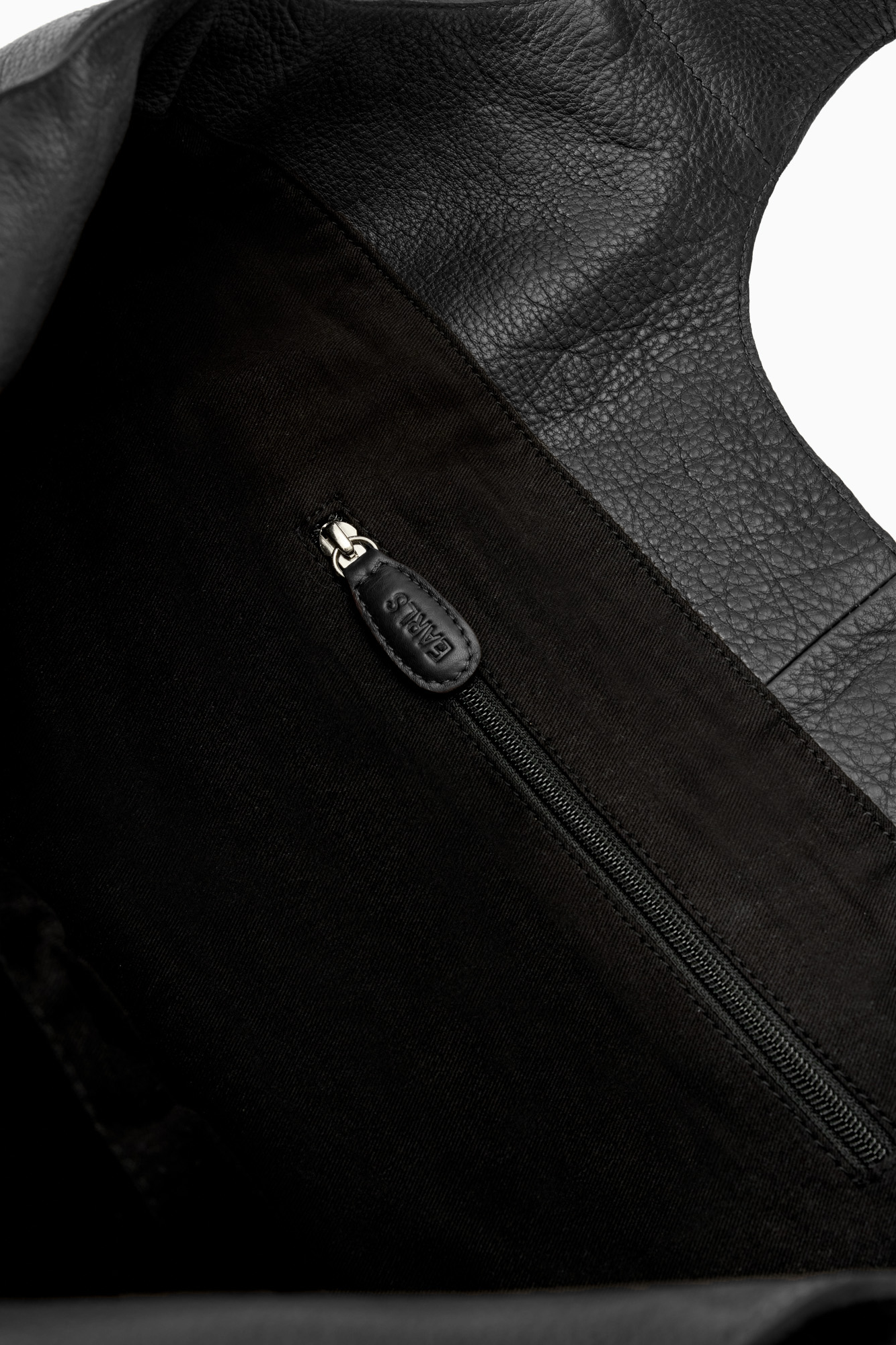 Leather Tote - Black