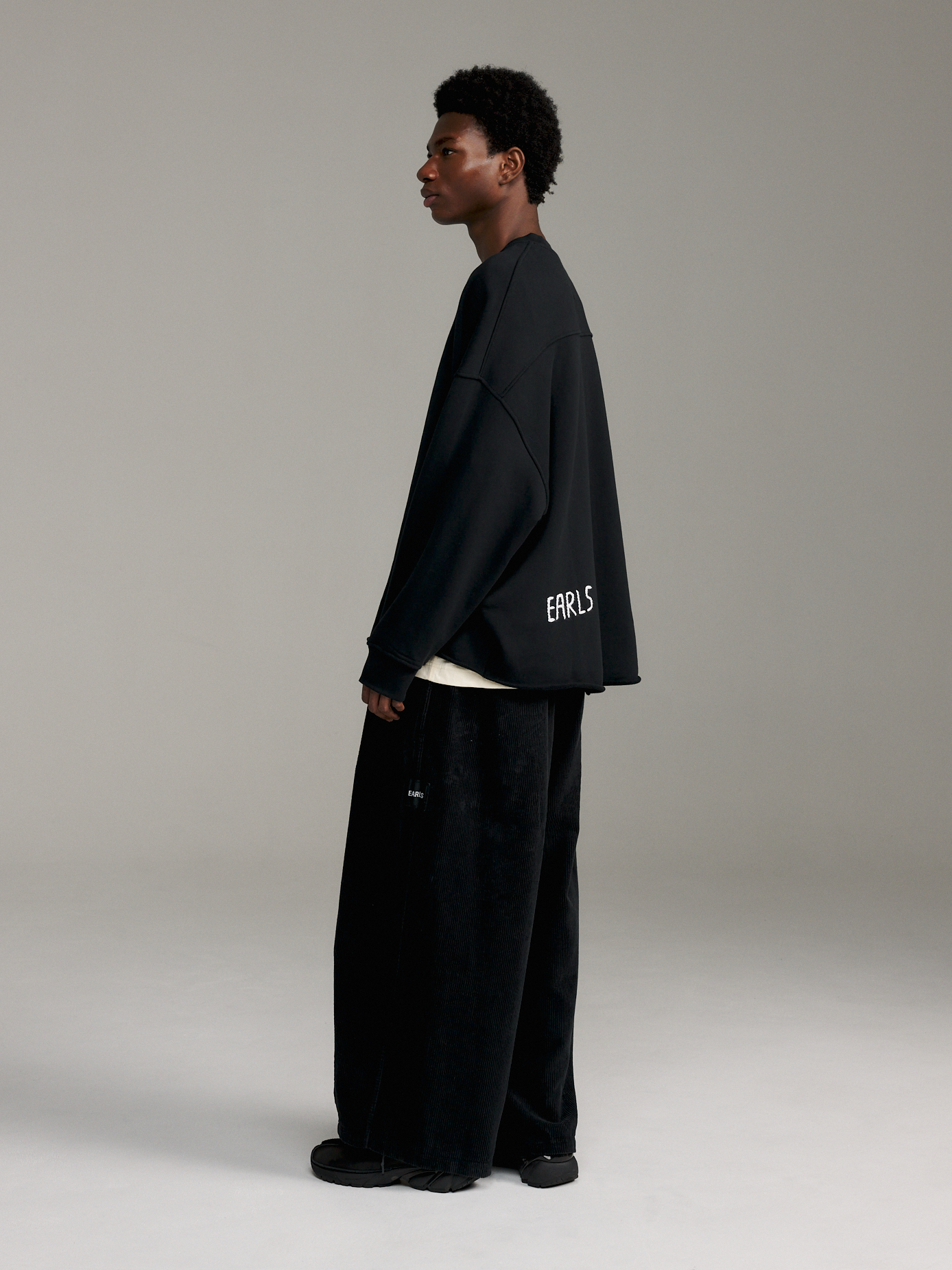 Raw Edge Crew - Black