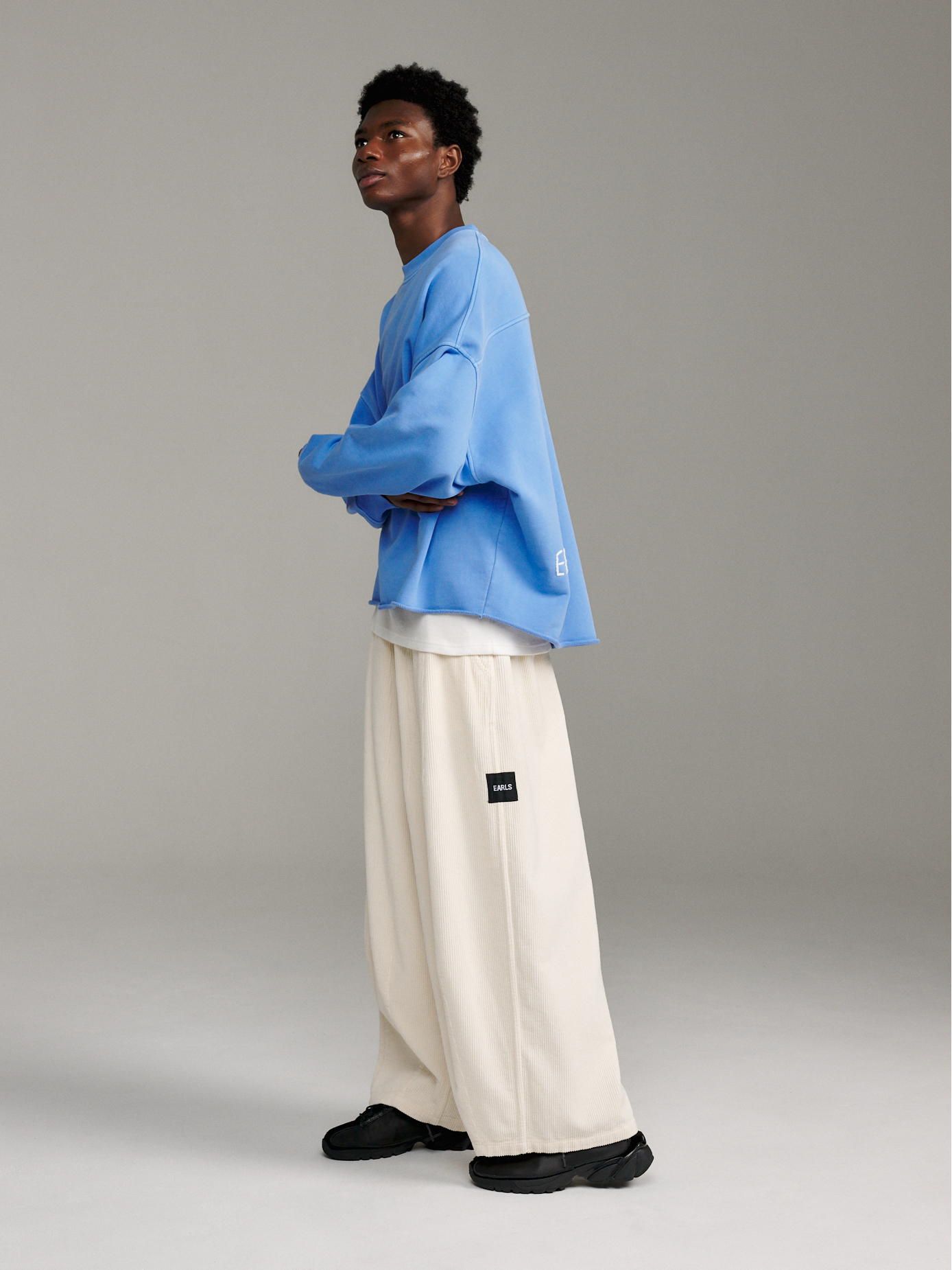 Raw Edge Crew - Blue