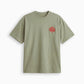 Family Owned Tee - Sage/Red