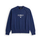 Distressed Crown Knit - Navy