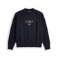Distressed Crown Knit - Black