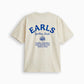 Family Owned Tee - Off White/Blue