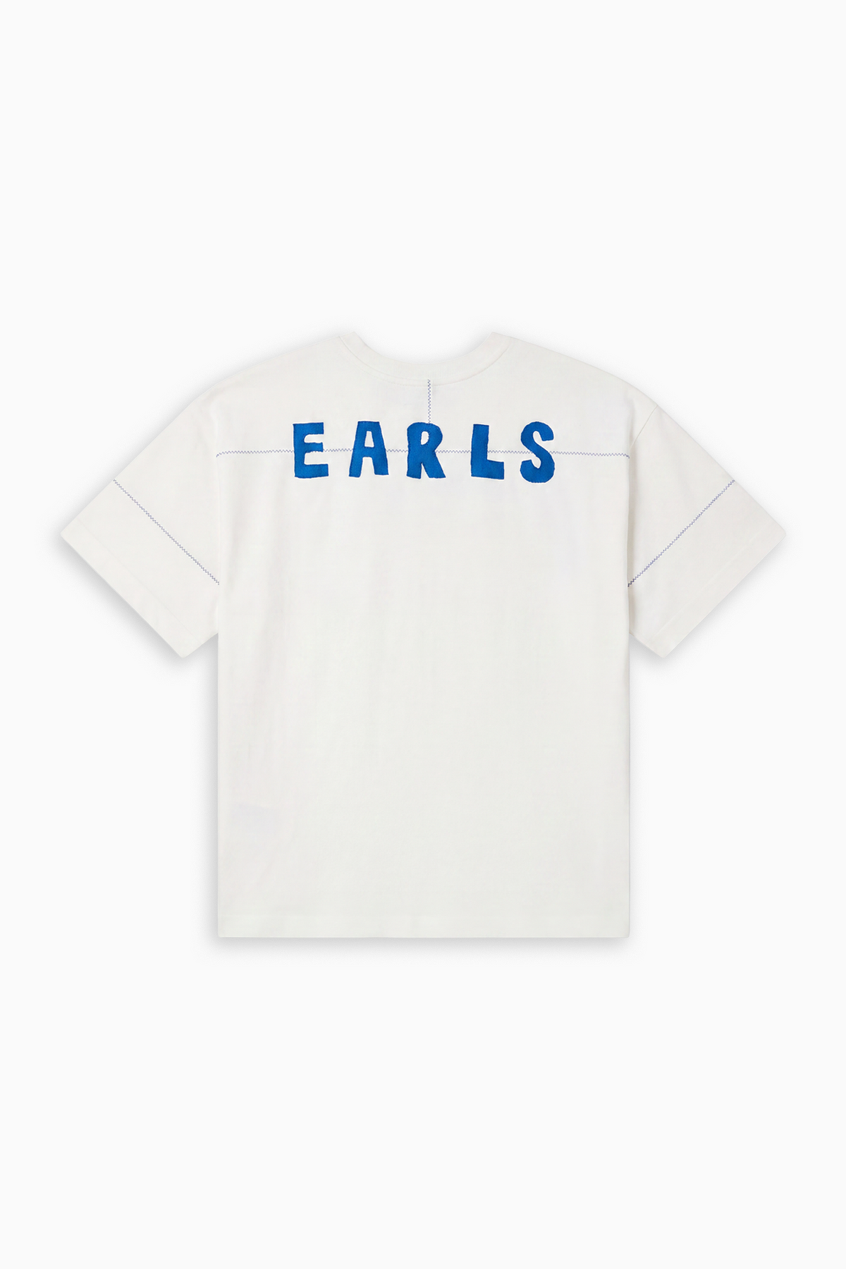 ZigZag Tee - White/Blue