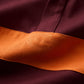 Stripe Rugby - Orange/Wine