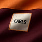 Stripe Rugby - Orange/Wine