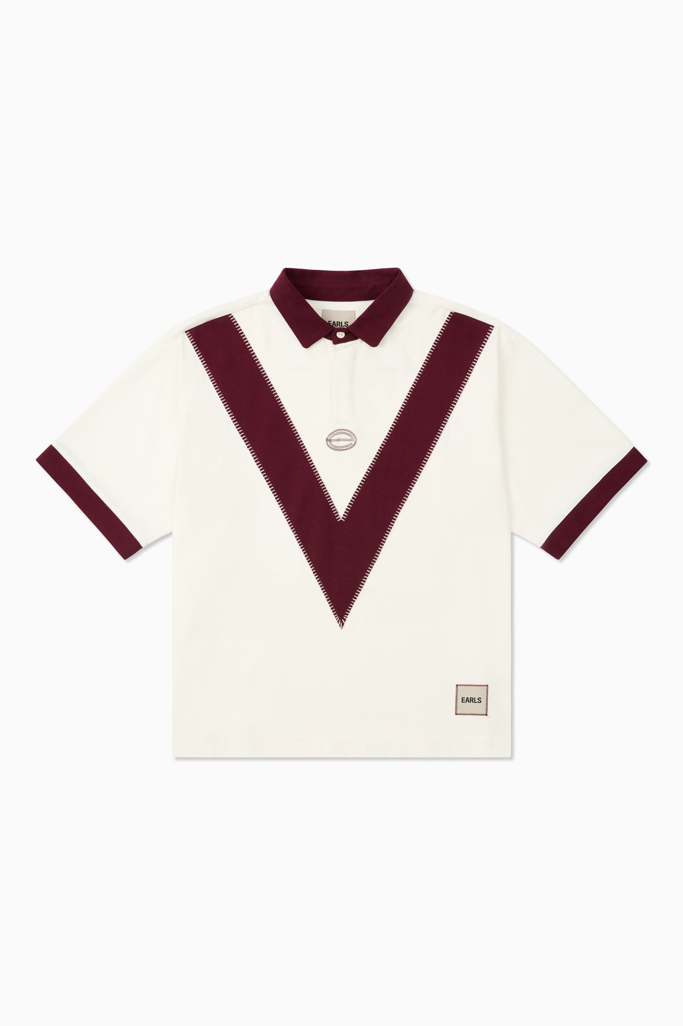 Chevron Rugby - Off White
