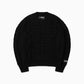 Monogram Crew - Black