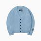 Mohair Cableknit Cardigan - Ice