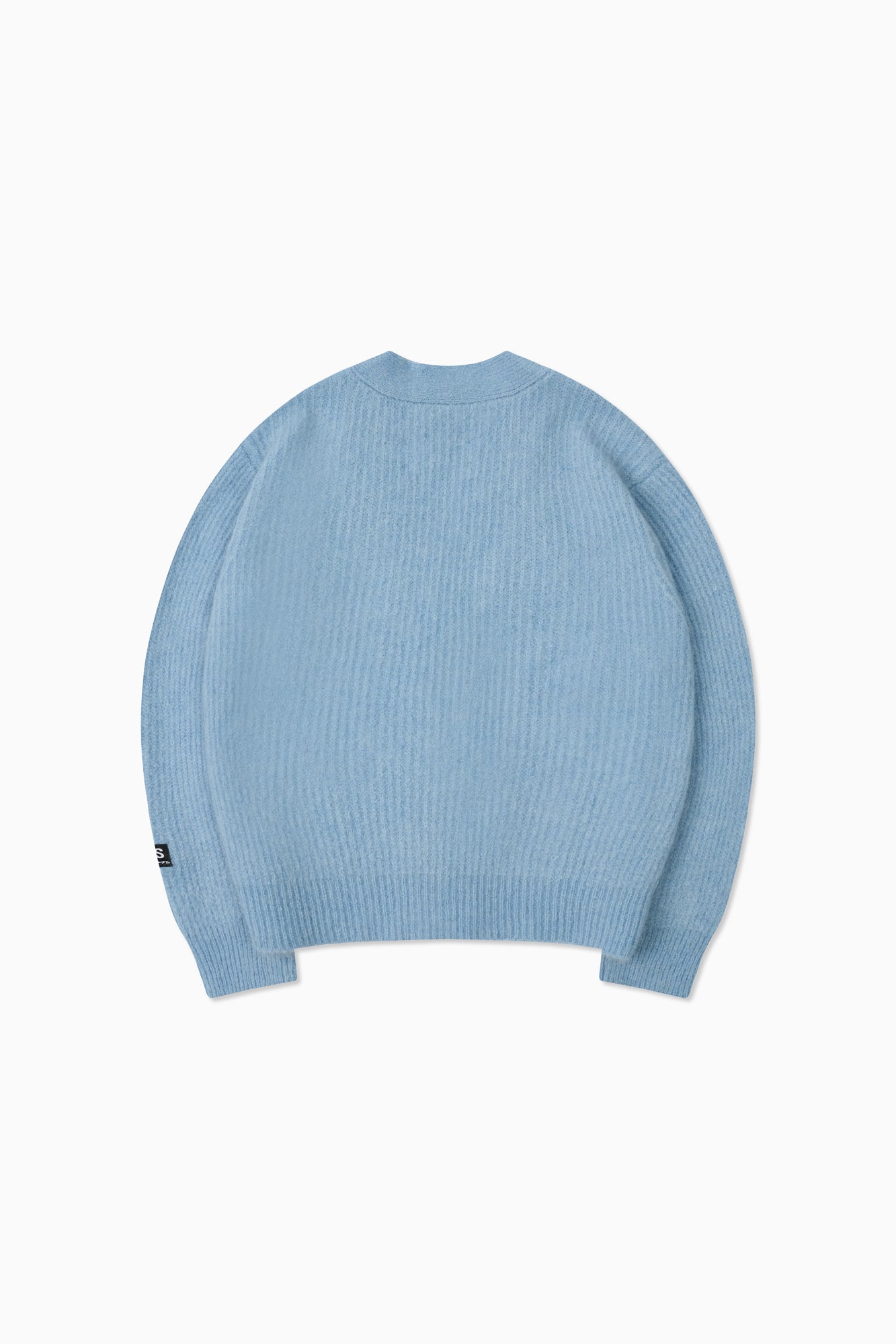 Mohair Cableknit Cardigan - Ice