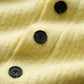 Mohair Cableknit Cardigan - Lemon