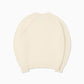 Distressed Hem Knit - Cream