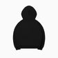 Thick Stitch Hood - Black
